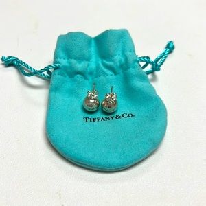 TIFFANY & CO. Sterling Silver 8mm Ball Stud Earrings